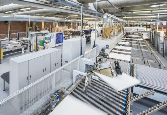 Produktionshalle der Firma Beckermann Kuechen