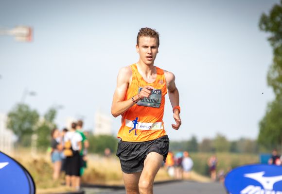 Michael Majewski aus Garrel bei einem Lauf 